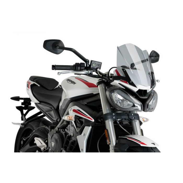Puig New Generation Sport Windschutzscheibe Triumph Street Triple 660 S 765 R RS Motor corner