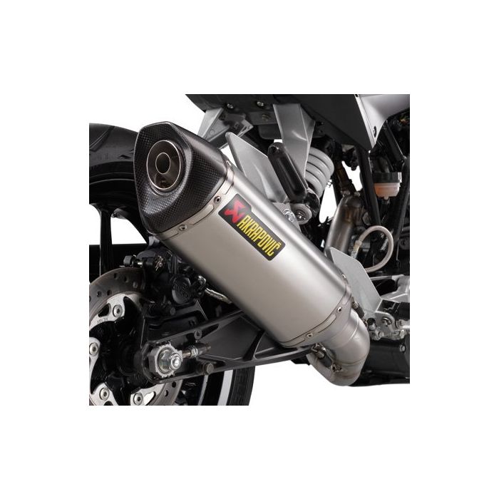 Akrapovic Auspuff KTM Duke und RC 125 / 200 Edelstahl slip Akrapovic Auspuff KTM Duke und RC 125 / 200 Edelstahl slip