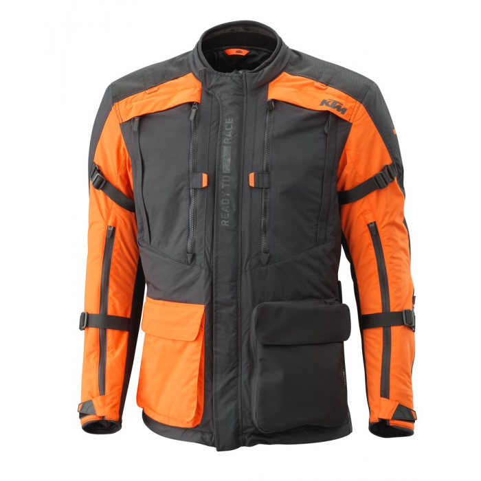 KTM Terra Adventure V2 Enduro Motorradjacke Schwarz in Größe M