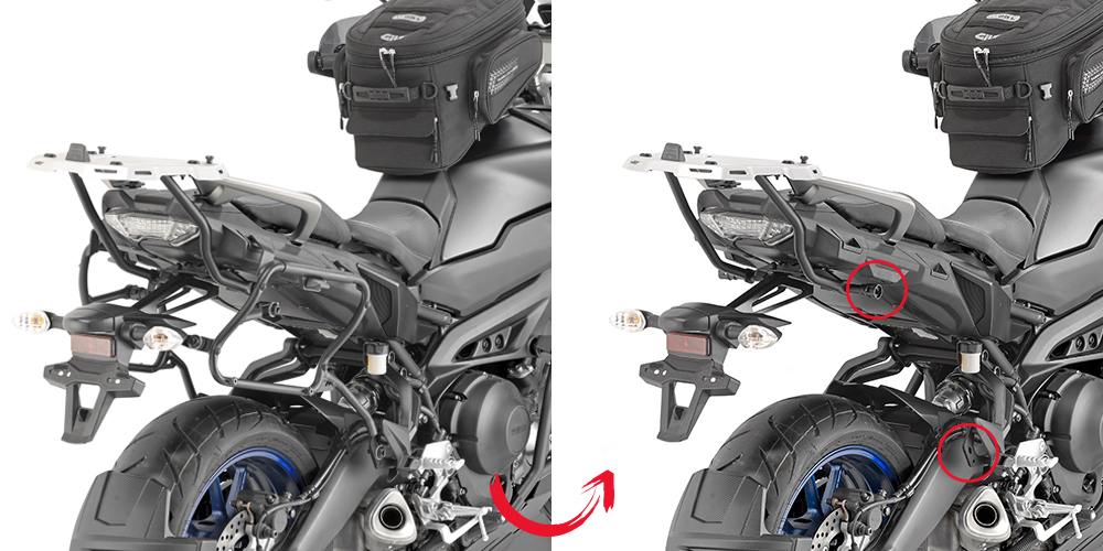 GIVI PLXR2139 Seitenkofferträger für Givi V35 / V37 Seitenkoffer 