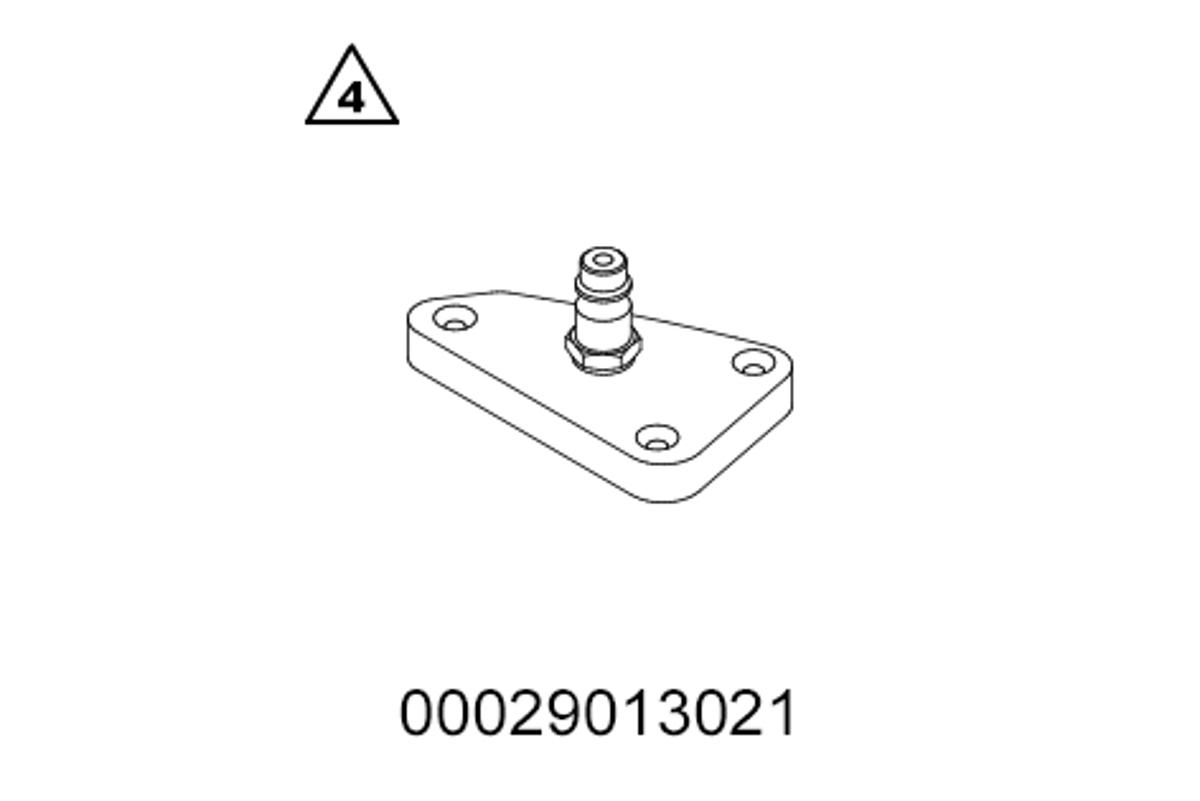 KTM Bleeder cover Artikelnummer: 00029013021