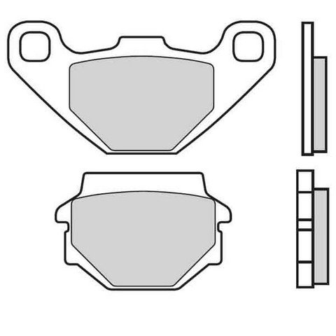 Brembo Bremsbeläge OE Carbon Keramic Rückseite