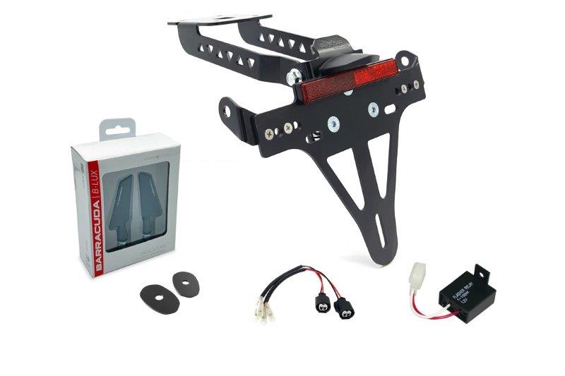 Kennzeichenhalter mit Blinklicht Set Z/Ninja 650 ab 2020