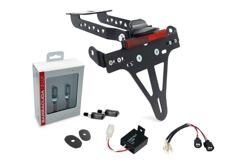 Kennzeichenhalter mit Blinklicht Set Z/Ninja 650 ab 2020