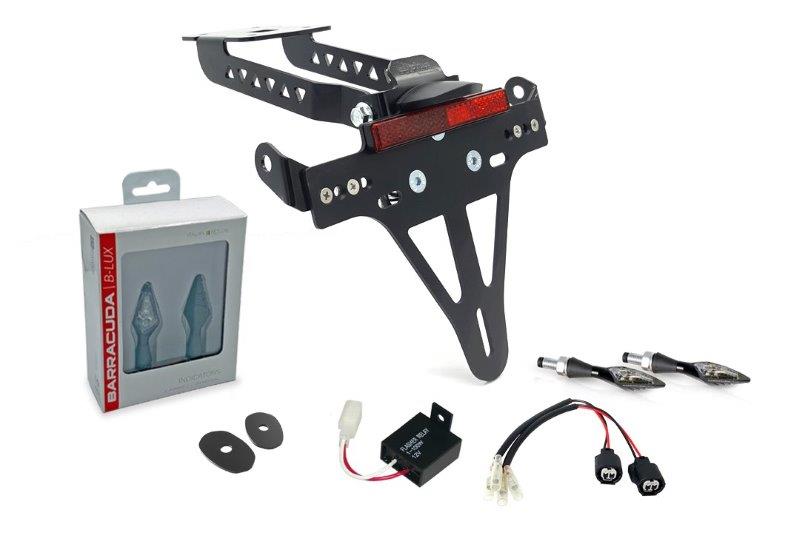 Kennzeichenhalter mit Blinklicht Set Z/Ninja 650 ab 2020