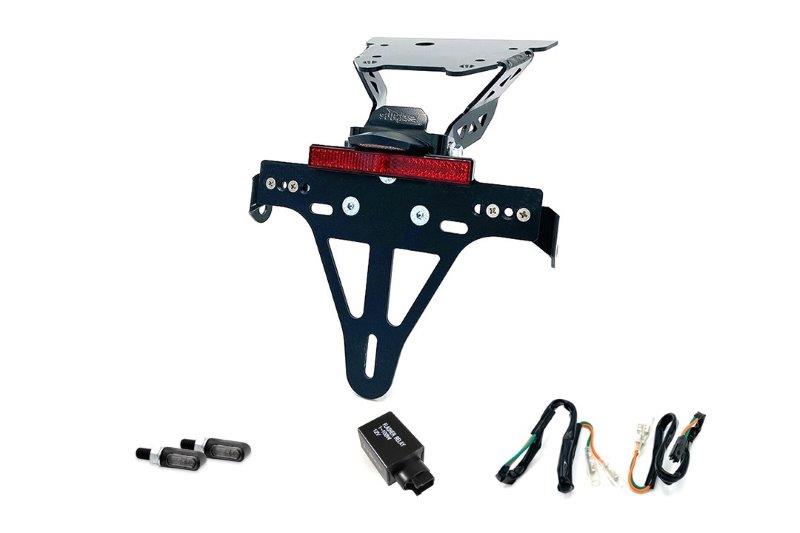 Kennzeichenhalter mit Blinklicht Set Honda NC700/750S