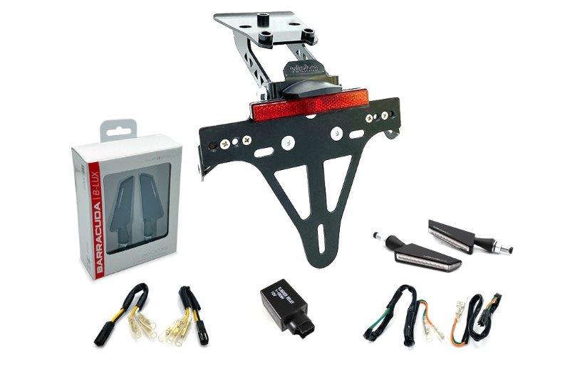 Kennzeichenhalter mit Blinklicht Set Honda CB/CBR650FA