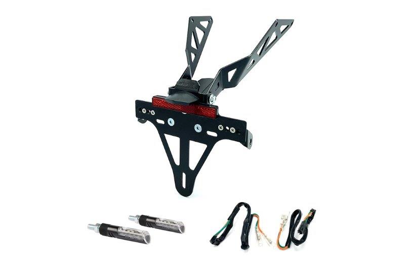 Kennzeichenhalter mit Blinklicht Set Honda CB/CBR650R/RA