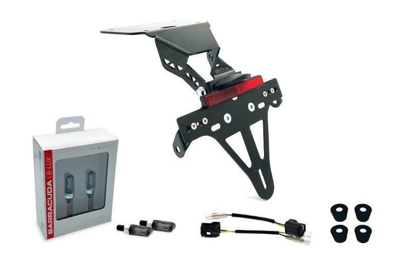 Kennzeichenhalter mit Blinklicht Set Yamaha YZF-R3 / MT03 20-
