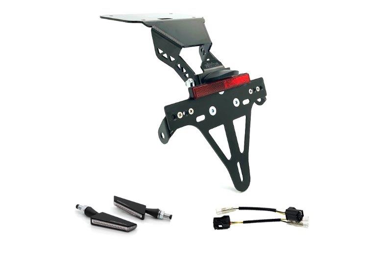 Kennzeichenhalter mit Blinklicht Set Yamaha YZF-R3 / MT03 20-