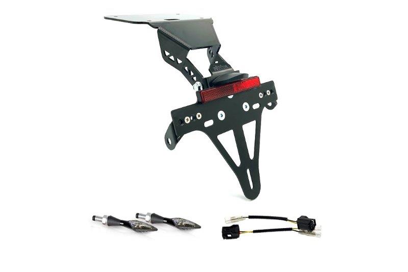 Kennzeichenhalter mit Blinklicht Set Yamaha YZF-R3 / MT03 20-