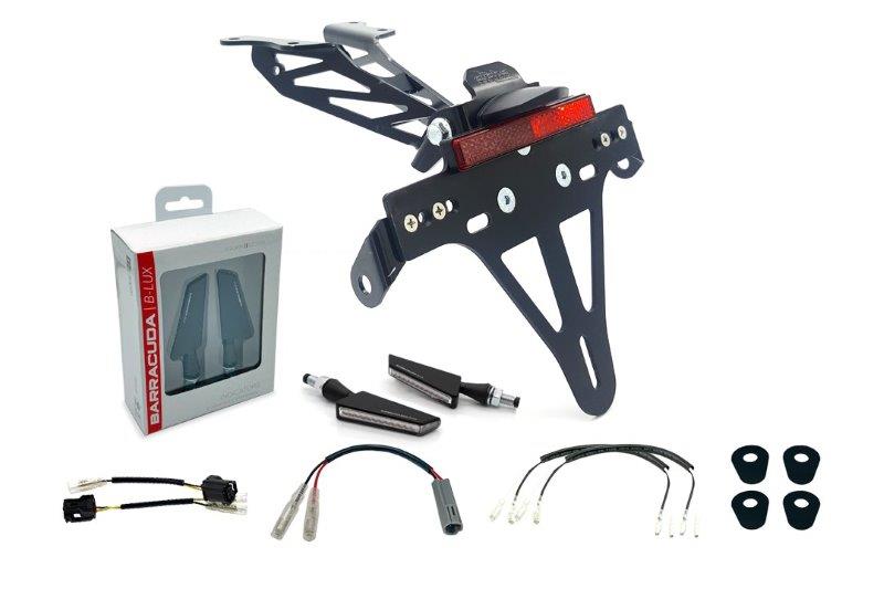 Kennzeichenhalter mit Blinklicht Set Yamaha Tracer 700 ab 20-