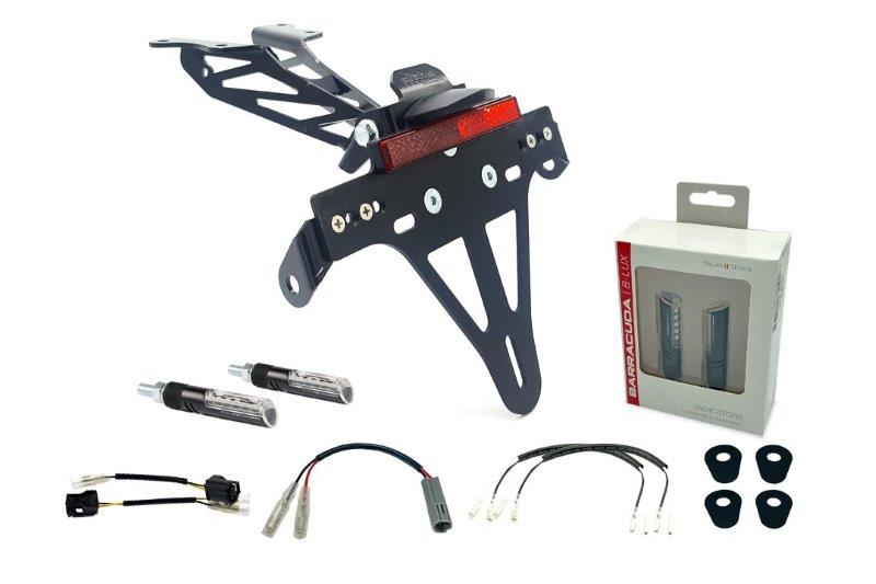 Kennzeichenhalter mit Blinklicht Set Yamaha Tracer 700 ab 20-