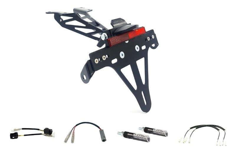 Kennzeichenhalter mit Blinklicht Set Yamaha Tracer 700 ab 2020
