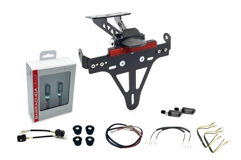 Kennzeichenhalter mit Blinklicht Set Yamaha MT-07