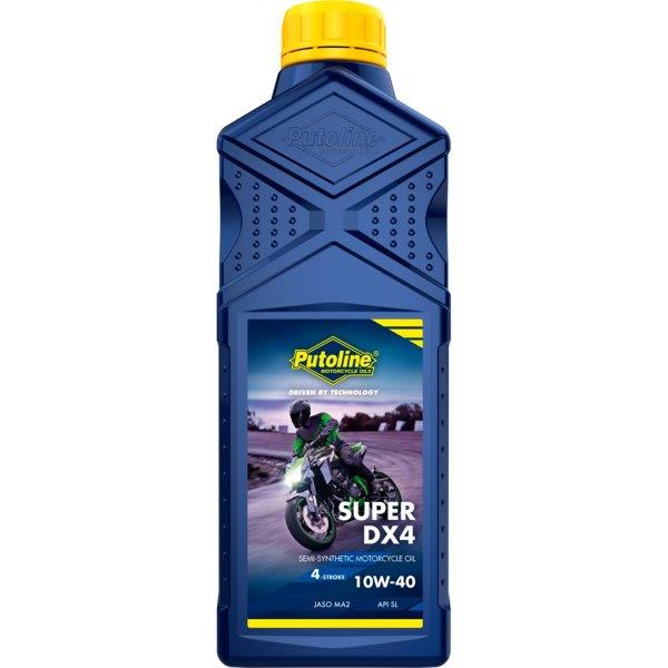 Putoline 1 liter Super DX4 10W-40 halbsynthetisches 4-takt Motorradöl