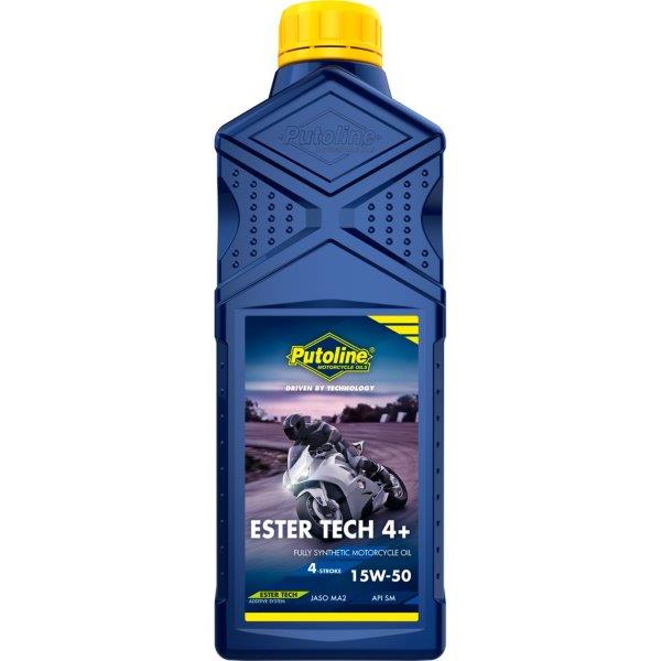 Putoline 1 liter Ester Tech 4+ 15W-50 vollsynthetisches 4-takt Motorradöl