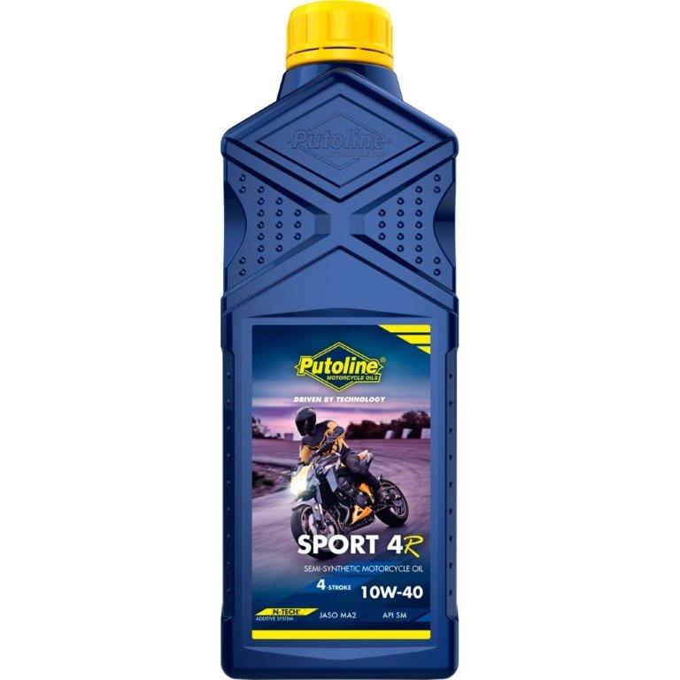Putoline 1 liter Sport 4R 10W-40 halbsynthetisches 4-takt Motorradöl