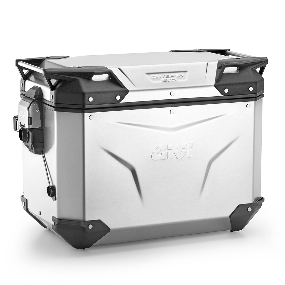 Givi OBKEV48AR Trekker Outback EVO Aluminium-Seitenkoffer rechts, 48 Liter, ohne Schloss verkauft