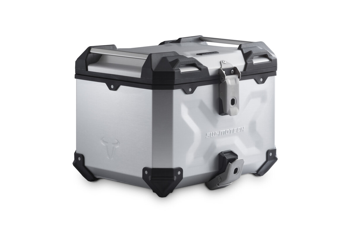SW-Motech Trax Adventure Aluminium Topcase 38 Liter Silber