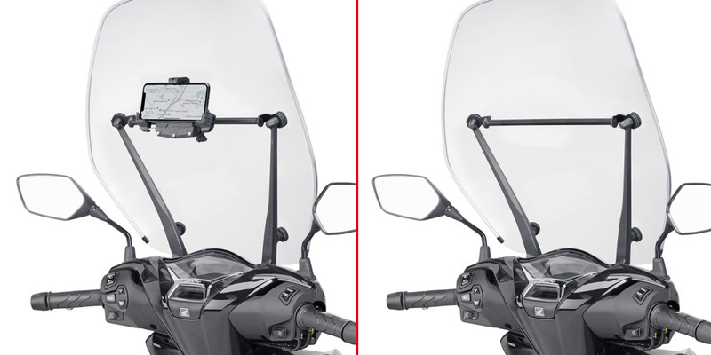 Givi FB1181 Halterung zur Montage von GPS- oder Smartphone-Halterungen an HONDA SH125-150 2020 bis 2025