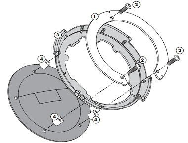 Givi BF05 Tankring Yamaha MT-09