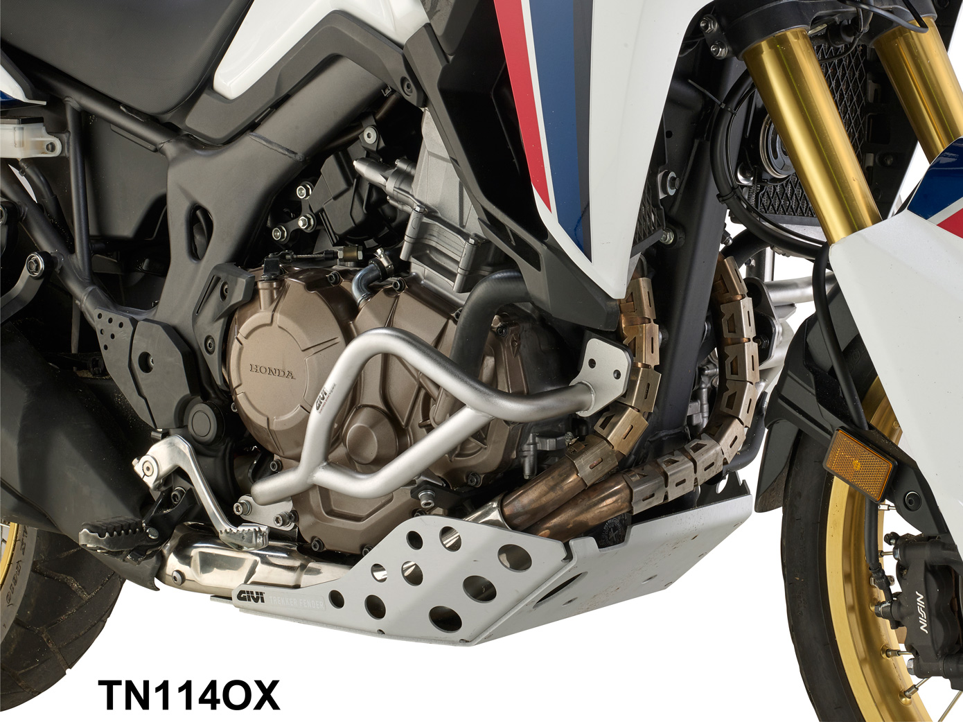 Givi TN1161OX Sturzbügel Silber Honda CRF1000L Africa Twin Adventure Sports 2018-2019