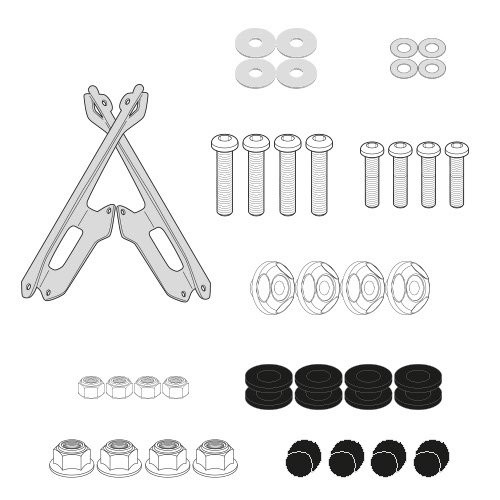 Givi Montagekit D5142KIT für 5142DT Windschutzscheibe BMW CE 04 ab 2022
