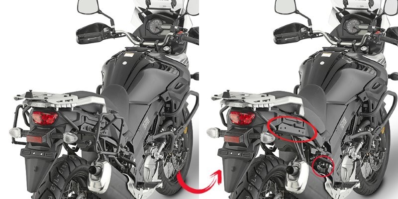 Givi PL3112 Monokey Seitenkofferträger Suzuki DL650 V-Strom von 2017 bis 2022