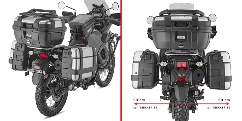 Givi PL4133 Monokey Seitenkofferträger Kawasaki Klr 650 S ab 2023