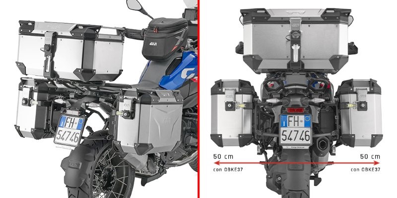 Givi PLO5143CAM Seitenkofferträger Trekker Outback Bmw R1300Gs ab 2024