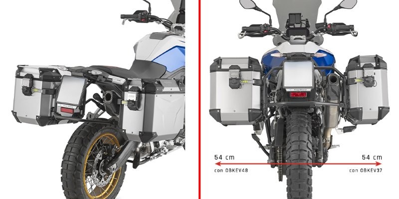 Givi PLO5145CAM Seitenkofferträger Traktor Outback BMW F 900 GS ab 2024