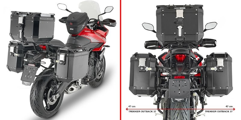 Givi PLO6421CAM Seitenkofferträger Trekker Outback TRIUMPH TIGER SPORT 660 ab 2022