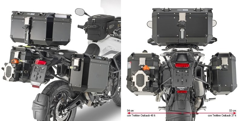 Givi PLO6425CAM Seitenkofferträger Trekker Outback Triumph Tiger 900 ab 2024