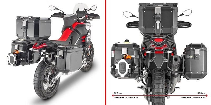 Givi PLO6710CAM Seitenkofferträger Trekker Outback APRILIA TUAREG 660 ab 2021