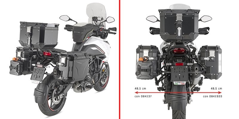 Givi PLOS8717CAM Seitenkofferträger Trekker Outback Evo Benelli TRK 702 ab 2023
