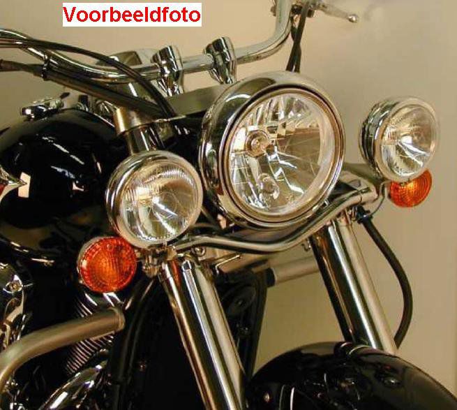 Hepco & Becker Custom Twinlight Set chroom voor Suzuki VS800GL/GPL Intruder