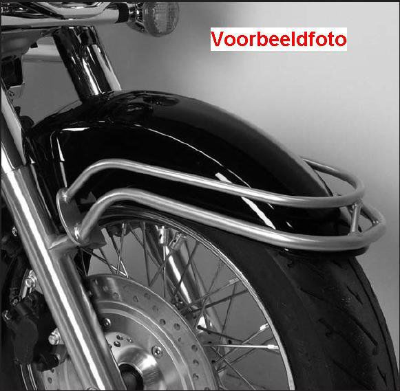 Hepco & Becker Kotflügelschutz chrom für Honda VT750D2 Black Widow
