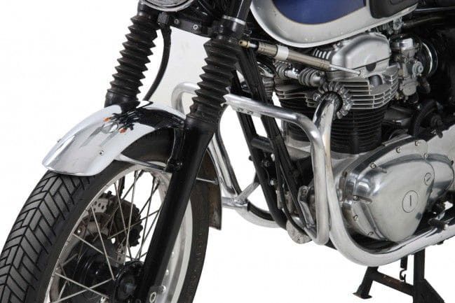 Hepco&Becker Sturzbügel chrom für Kawasaki W650 von 1999 bis 2006 / W800 von 2011 bis 2016