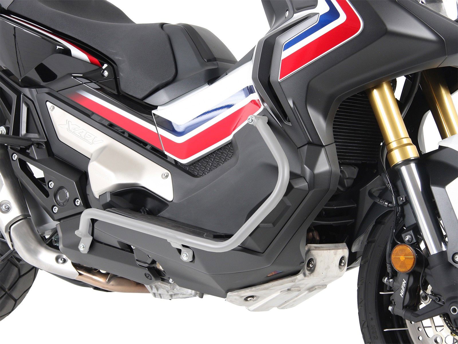 Hepco&Becker Sturzbügel silber Honda X bis 20ADV von 2017 bis 2020