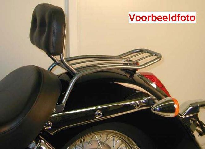 Hepco&Becker Solorack mit Rückenlehne chrom für Honda VF750C ab 1993