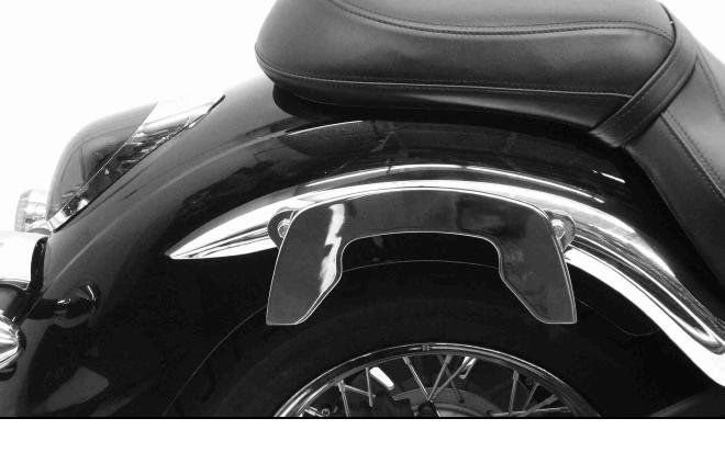 Hepco & Becker C-Bow Custom Kofferträgersatz schwarz für Kawasaki VN900 CLASSIC / CUSTOM ab 2006