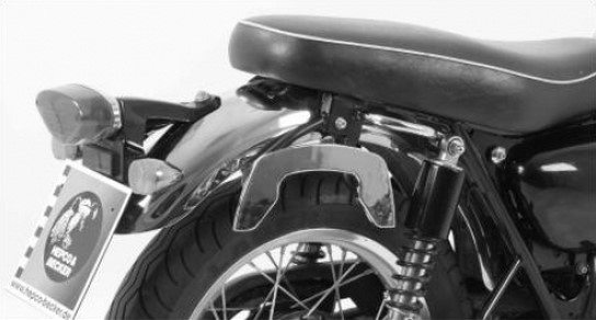 Hepco & Becker C-Bow Custom-Gepäckträgersatz schwarz für Kawasaki W650 / W800
