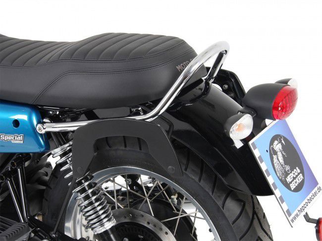 Hepco & Becker C-Bow Kofferträgersatz schwarz für Moto Guzzi V7 III Carbon/ Milano/ Rough von 2018 bis 2020