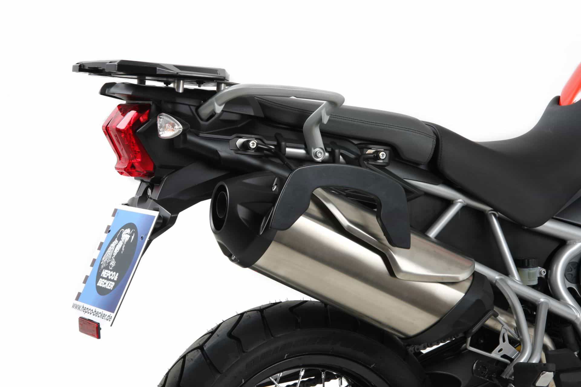 Hepco & Becker C-Bow Kofferträgersatz schwarz für Triumph TIGER 800 XR / XRX von 2015 bis 2017