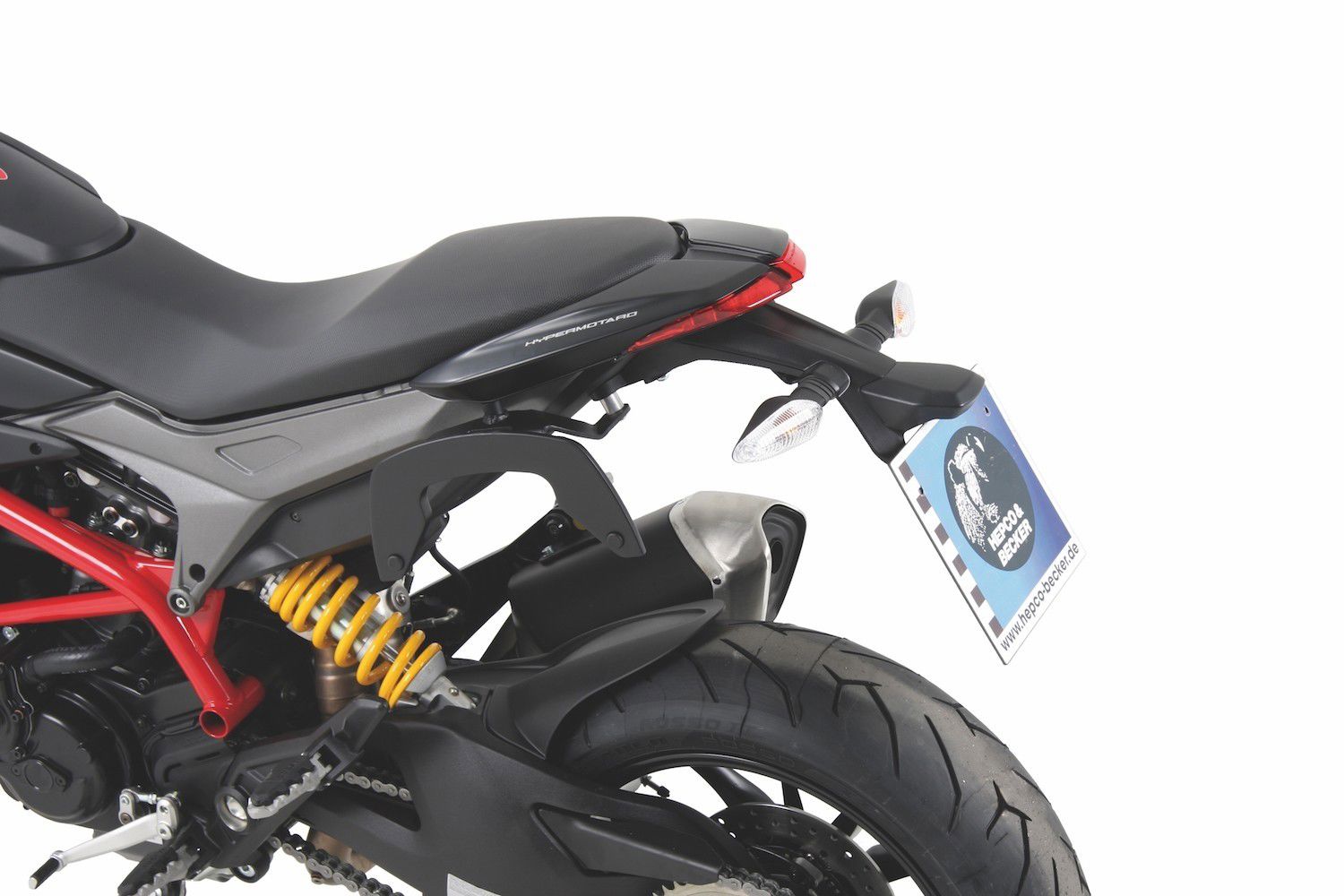 Hepco & Becker C-Bow Kofferträgersatz schwarz für Ducati Hypermotard 939/ SP von 2016 bis 2018