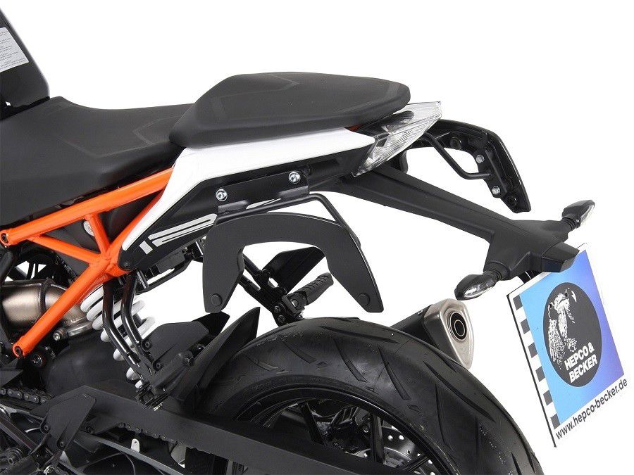 Hepco & Becker C-Bow Kofferträgersatz schwarz für KTM Duke 390 ab 2017
