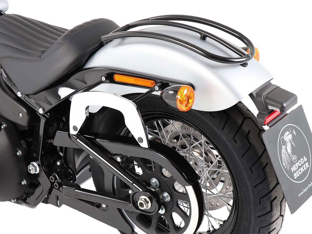 Hepco & Becker C-Bow Gepäckträgersatz chrom für Harley Davidson Softail Standard ab 2020