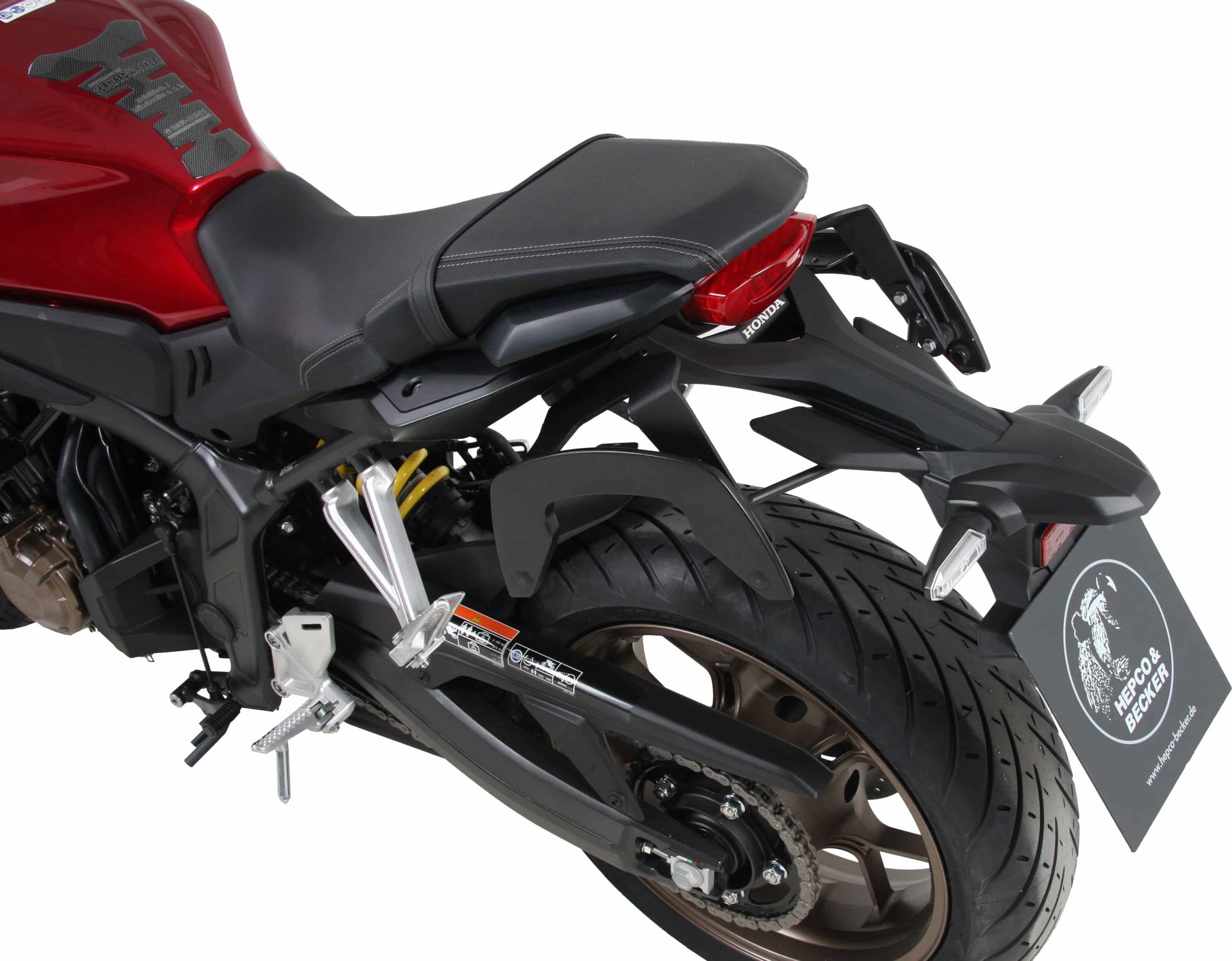 Hepco & Becker C-Bow Kofferträgersatz schwarz für Honda CBR650R von 2019 bis 2020