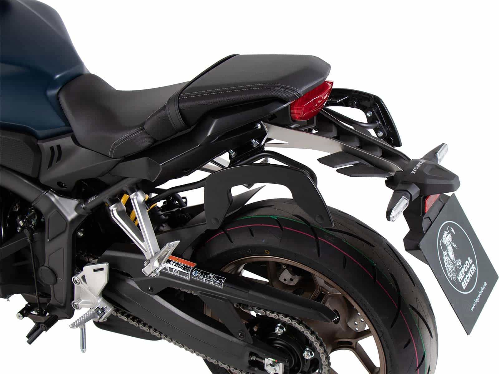 Hepco & Becker C-Bow Gepäckträgersatz schwarz für Honda CB650R ab 2021